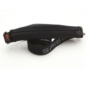 SPIbelt (running belt) with Gel Loops - Black with Black Zipper